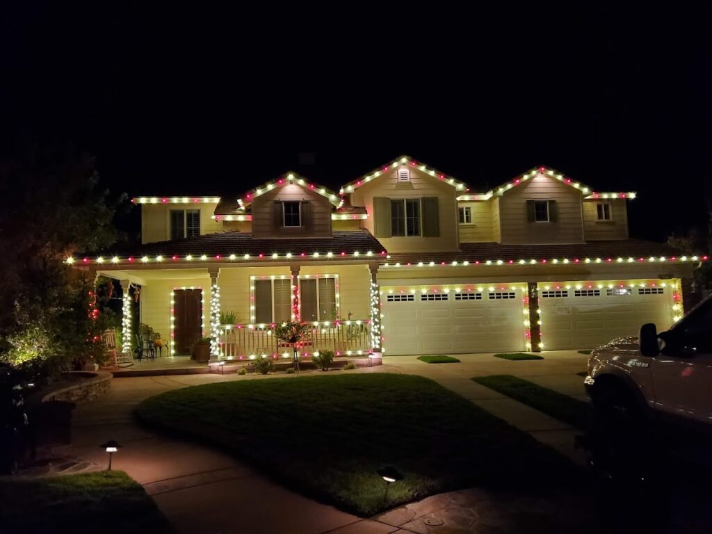 Christmas Light Installation Blue Diamond Christmas Lights Hanging Service